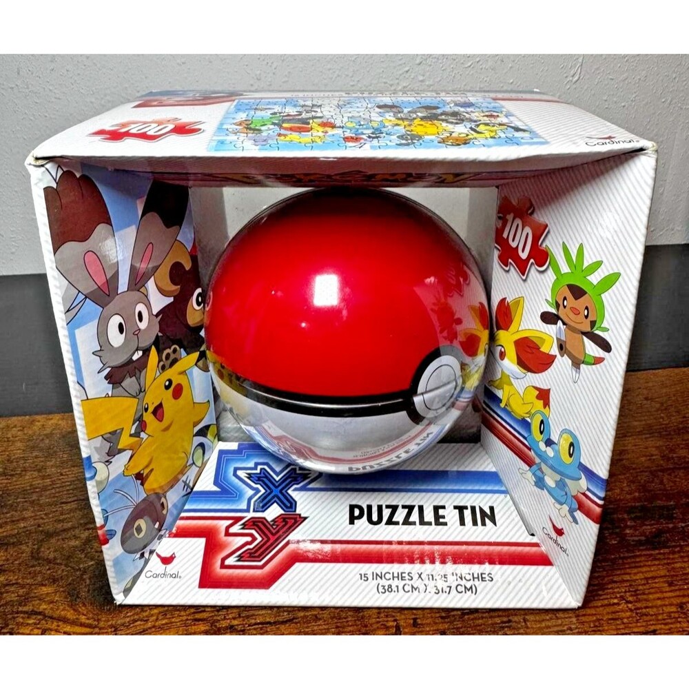 Pokemon Puzzle Tin -Complete, NEW- 100 Pieces